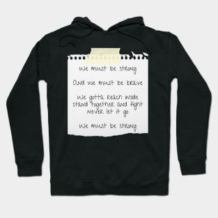 She-ra inspired opening theme song lyrics - warriors Hoodie